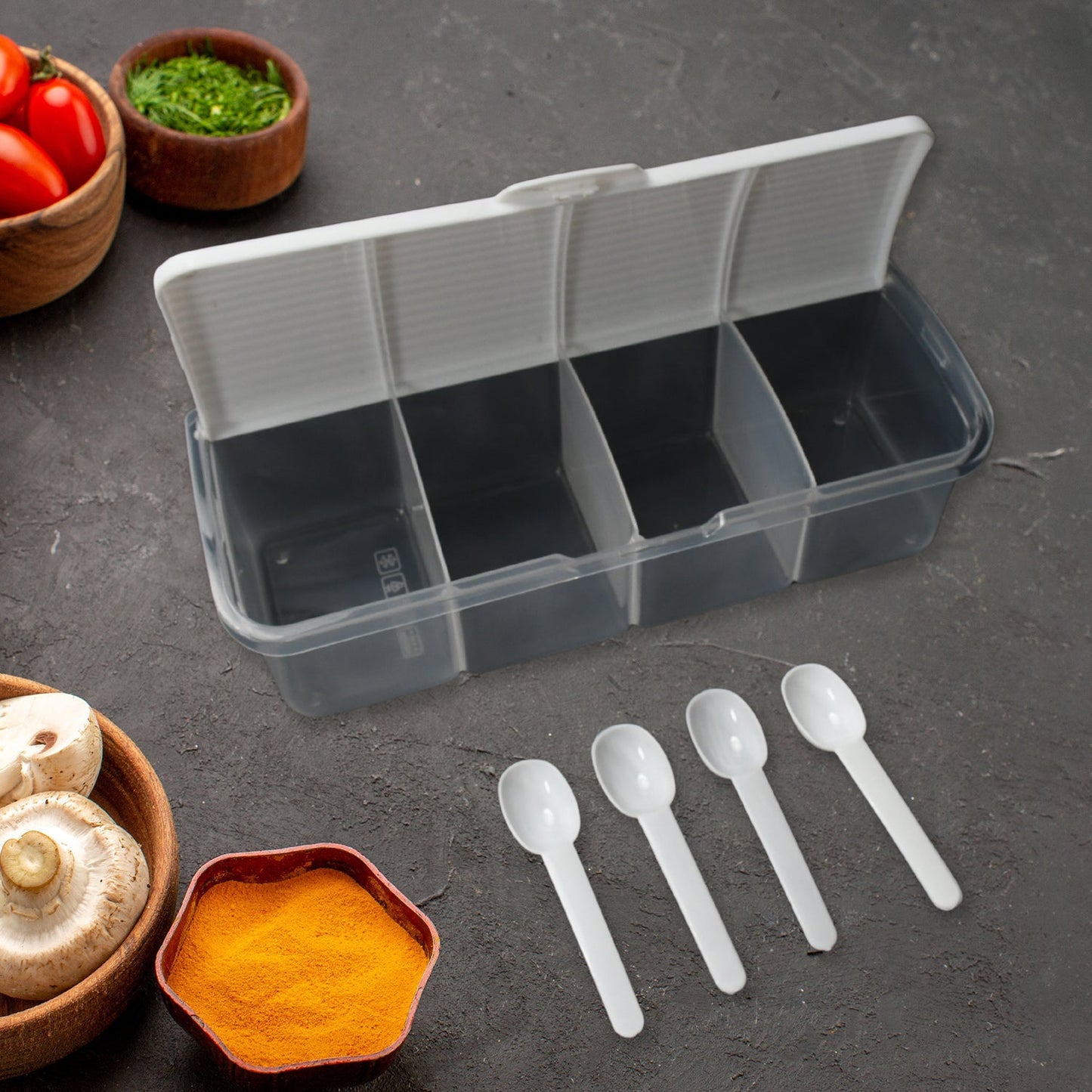 4Sec Container Box And Spoon 11Express The Digital Kitchen Store