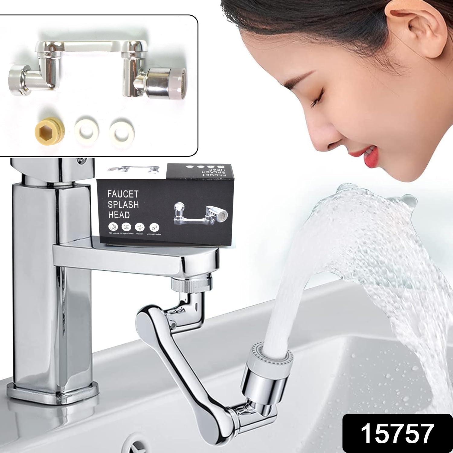 Flexible Faucent Splash Head Set 11Express The Digital Kitchen Store