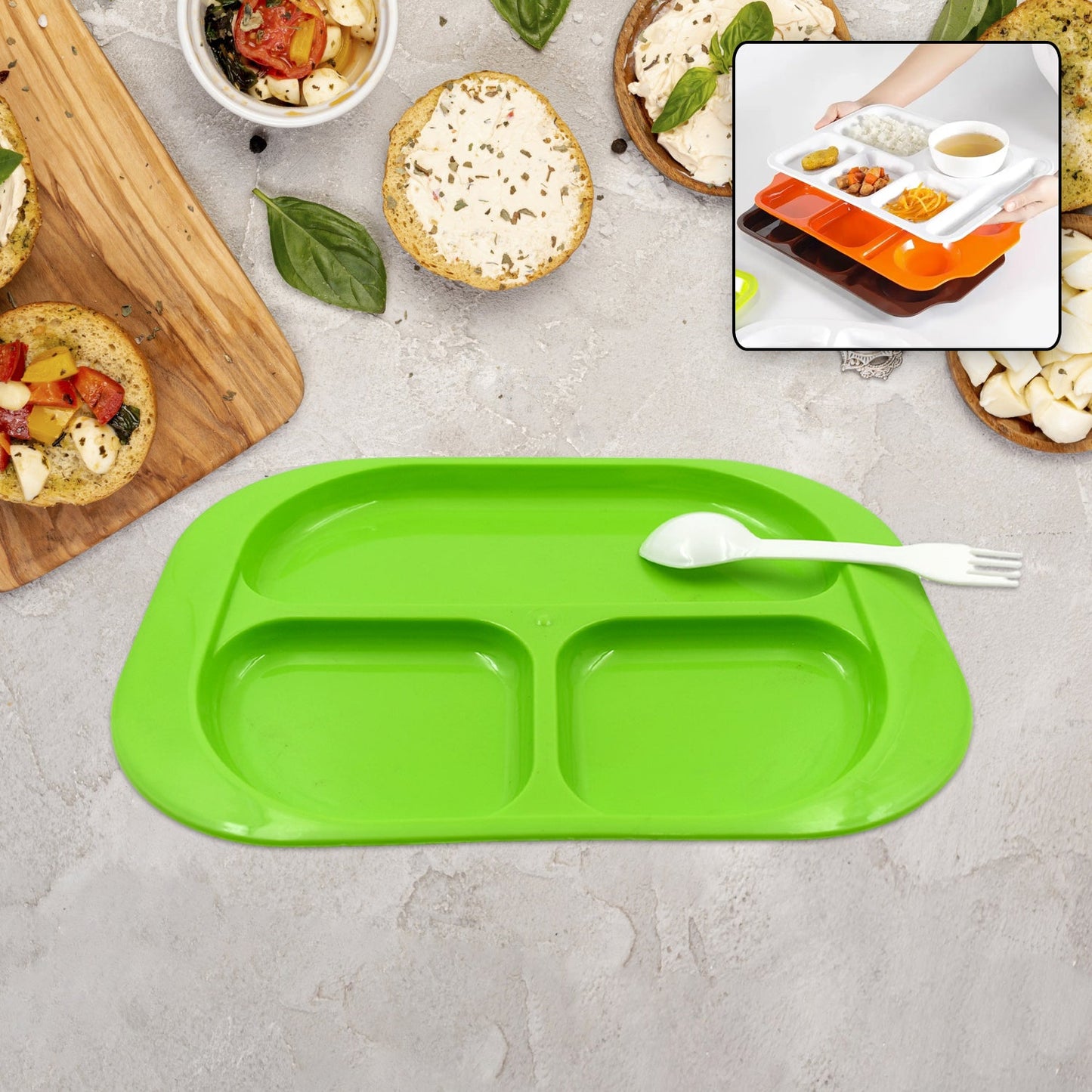 Compart Snack Plate 11Express The Digital Kitchen Store