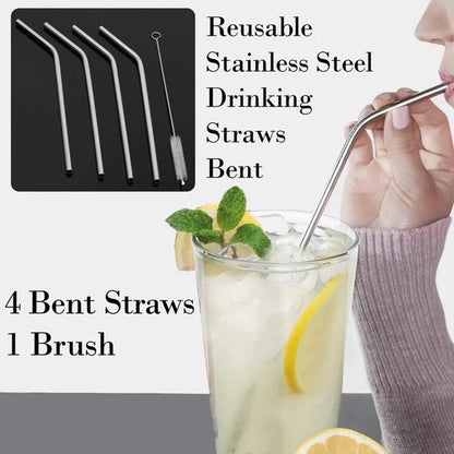 5Pc Bent Straw Cmb 11Express The Digital Kitchen Store