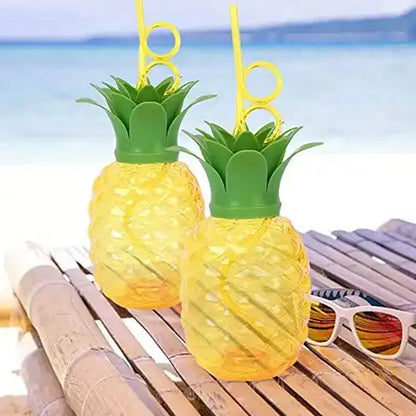 Pineapple Cups With Straw 11Express The Digital Kitchen Store