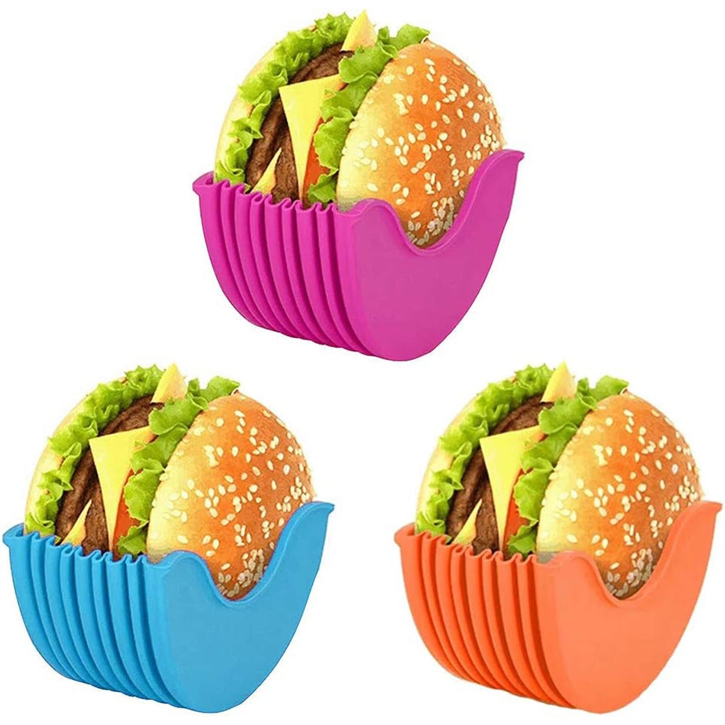 Silicone Burger Holder 1Pc 11Express The Digital Kitchen Store