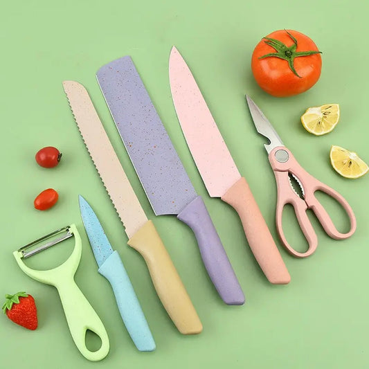 6Pc Corrugated Knife Set 11Express The Digital Kitchen Store