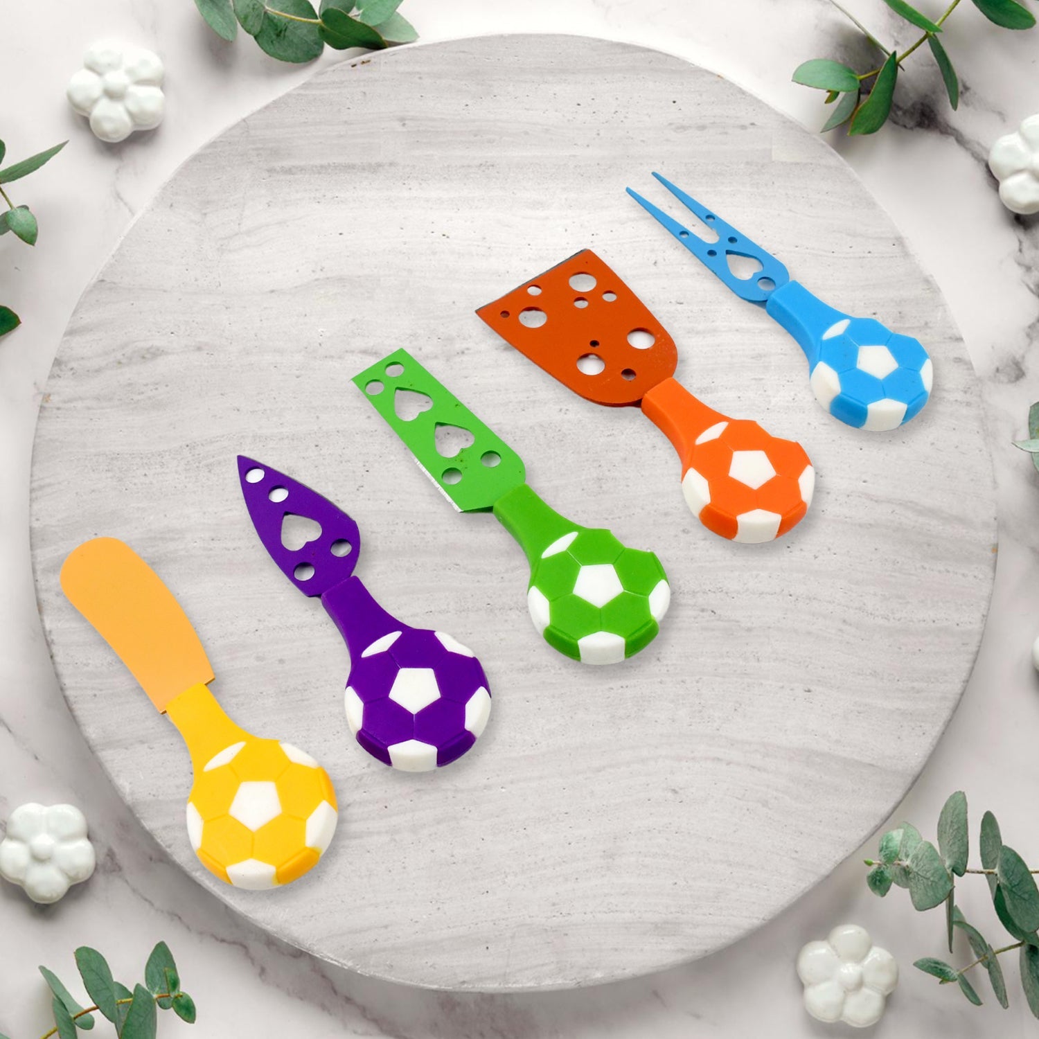 Football Cheese Knives 5Pc 11Express The Digital Kitchen Store