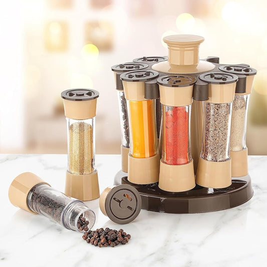 360D Spice Jar Rack 8Pc Set 11Express The Digital Kitchen Store