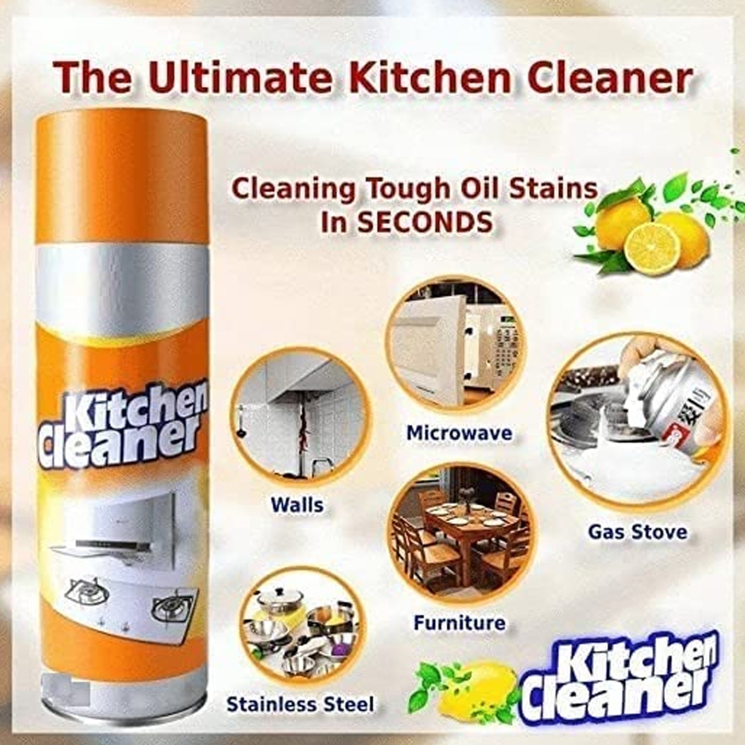 Kitchen Cleaner Spray 500Ml 11Express The Digital Kitchen Store