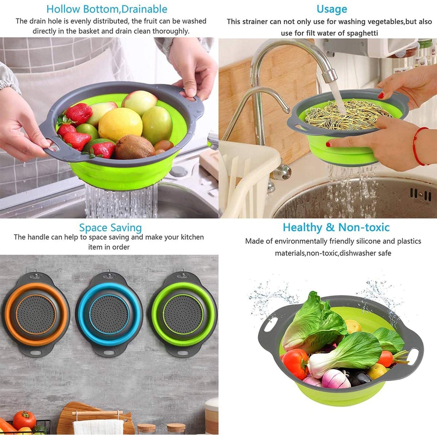 Round Sili Strainer 11Express The Digital Kitchen Store