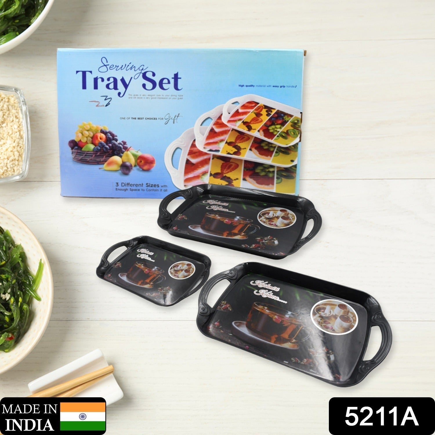 3Pcs Serving Tray Set 11Express The Digital Kitchen Store