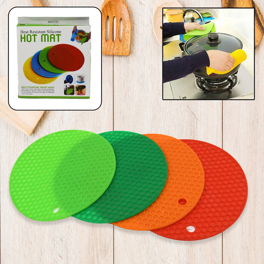 4Pc Silicon Hot Mat 11Express The Digital Kitchen Store