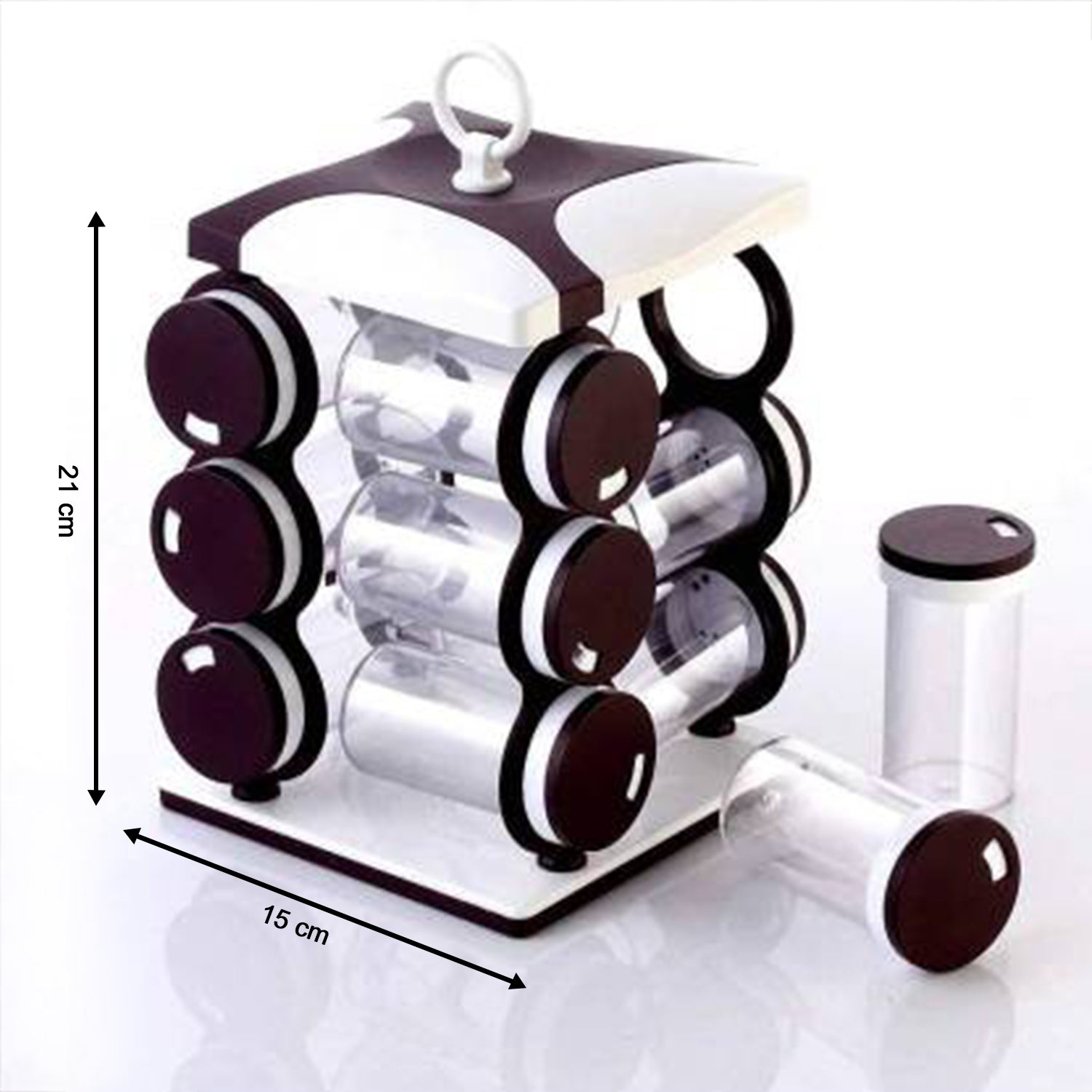 12Pcs Spice Rack Square 11Express The Digital Kitchen Store