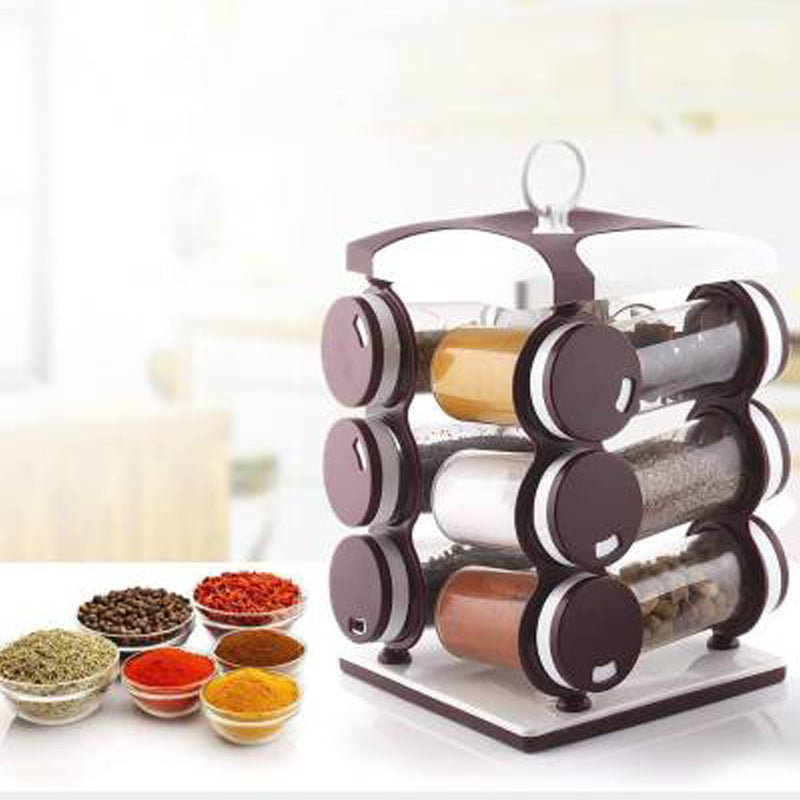 12Pcs Spice Rack Square 11Express The Digital Kitchen Store