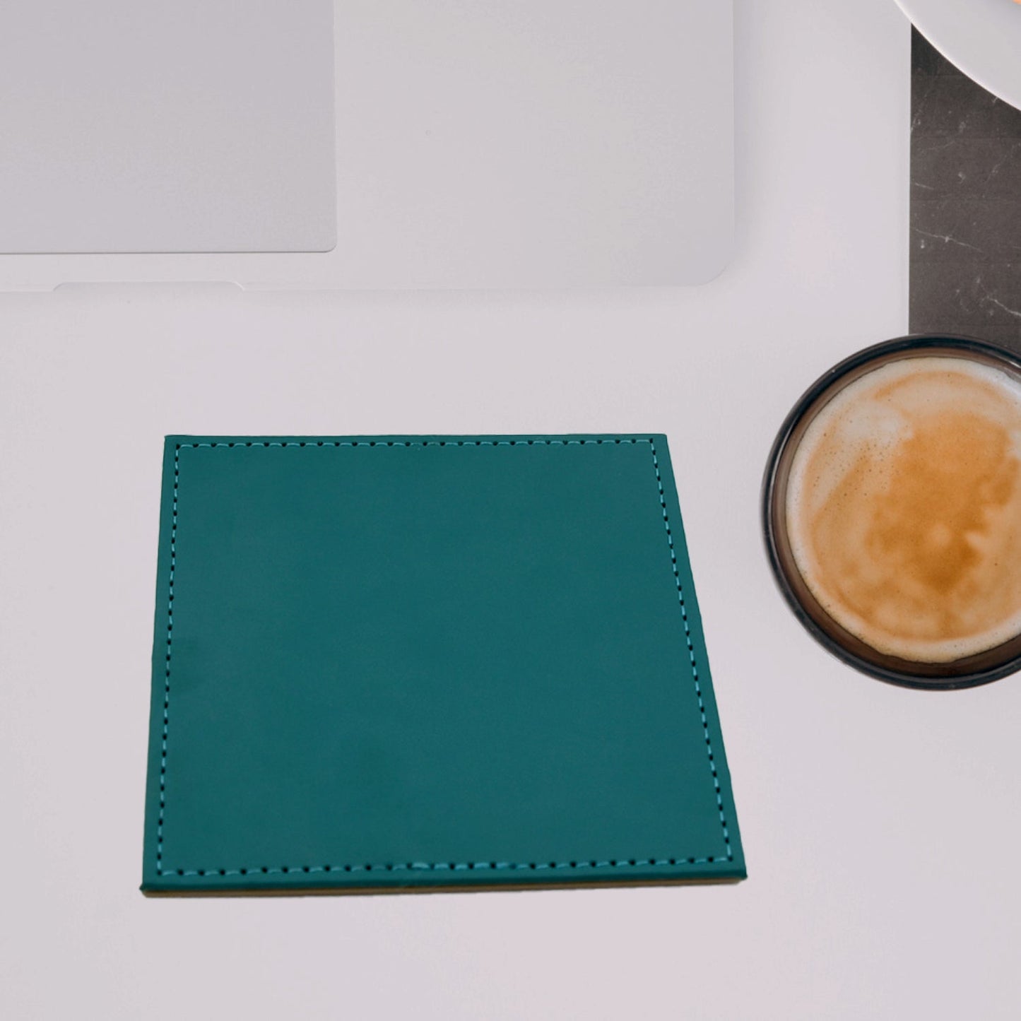 Leather Sqaure Coaster 1Pc 11Express The Digital Kitchen Store