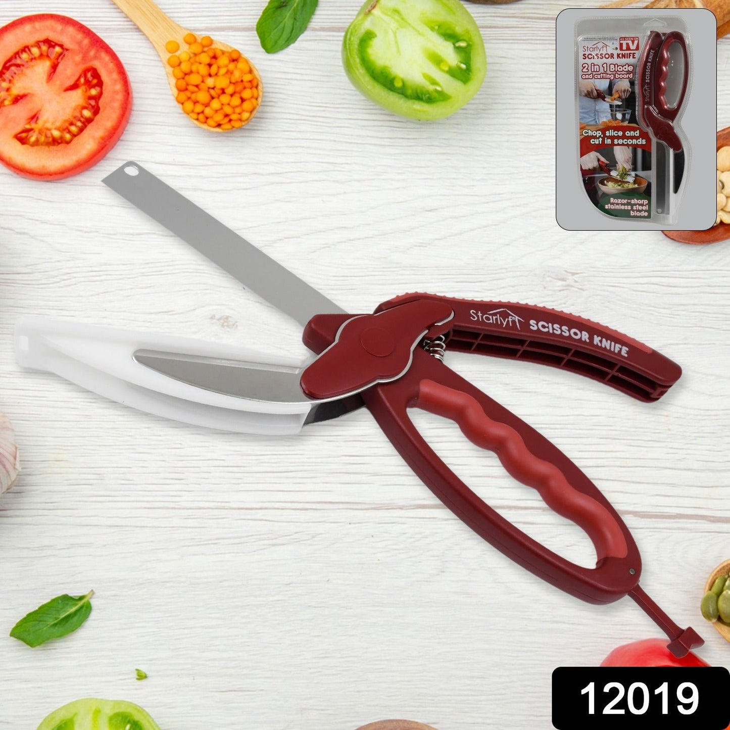 2In1 Cutter Scissor And Board 11Express The Digital Kitchen Store