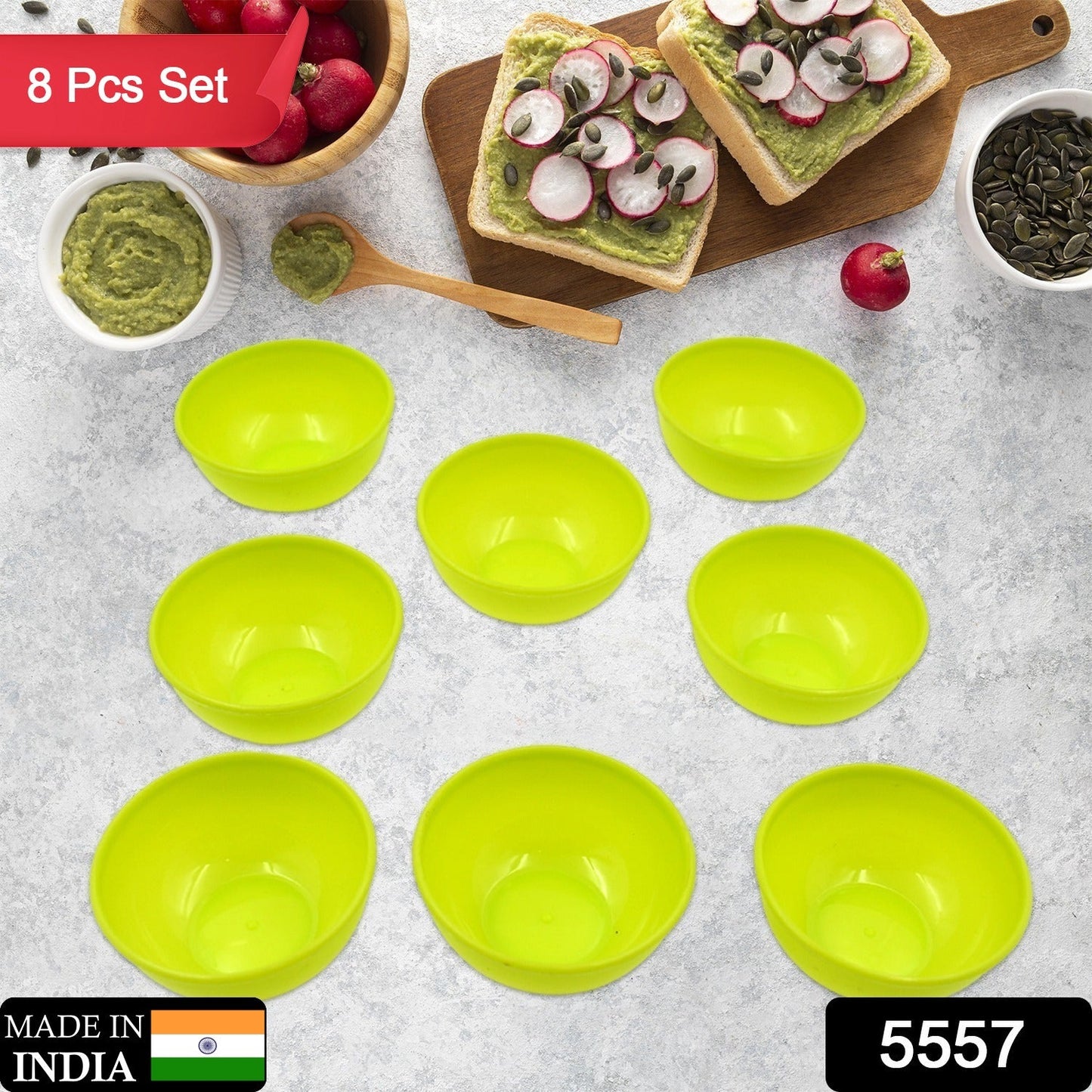 Round Plastic Bowl 8Pc Set 11Express The Digital Kitchen Store