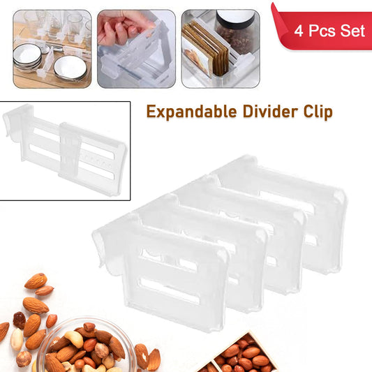 Drawer Shelf Divider Clip 4Pc 11Express The Digital Kitchen Store