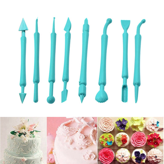 8Pc Fondant Cake Decor 11Express The Digital Kitchen Store