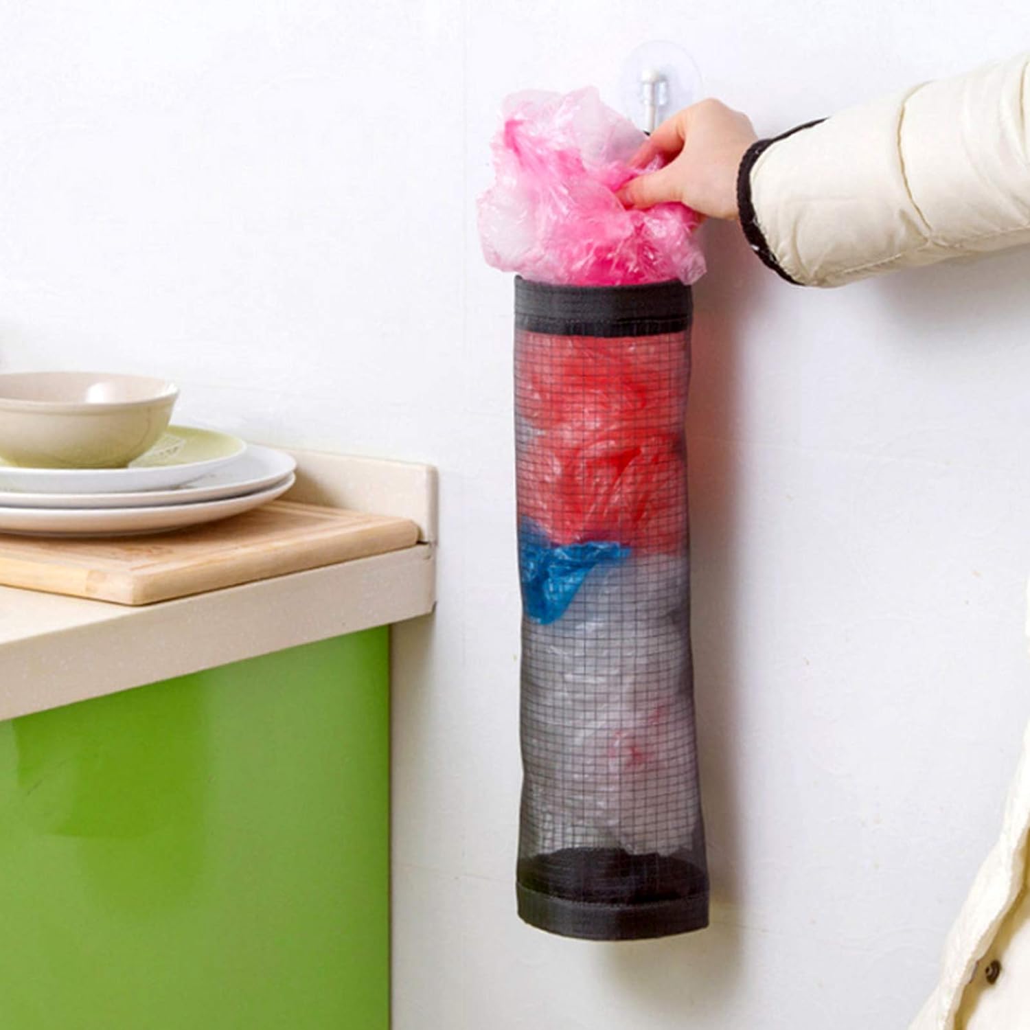 Hanging Waste Bag Holder 11Express The Digital Kitchen Store