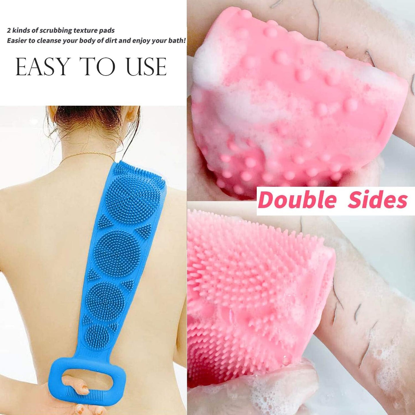 Silicone Body Scrubber 11Express The Digital Kitchen Store