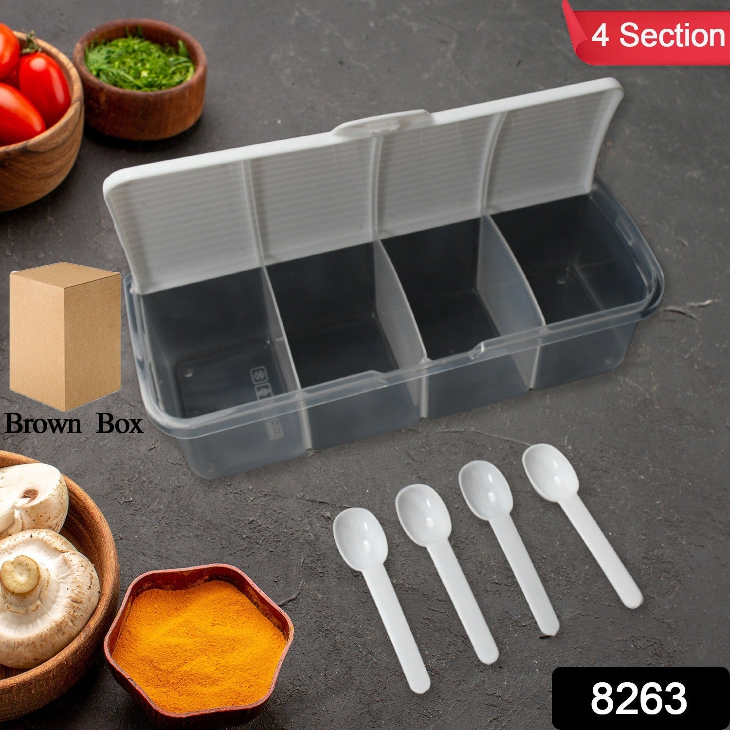 4Sec Container Box And Spoon 11Express The Digital Kitchen Store
