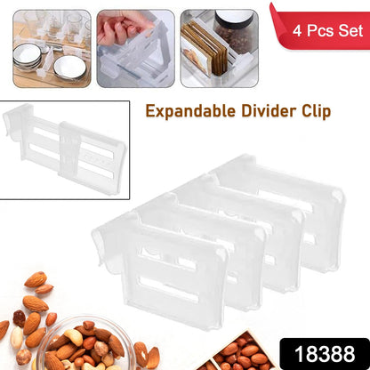 Drawer Shelf Divider Clip 4Pc 11Express The Digital Kitchen Store