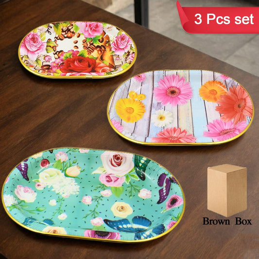 Plastic Serving Tray 3Pcs Set 11Express The Digital Kitchen Store